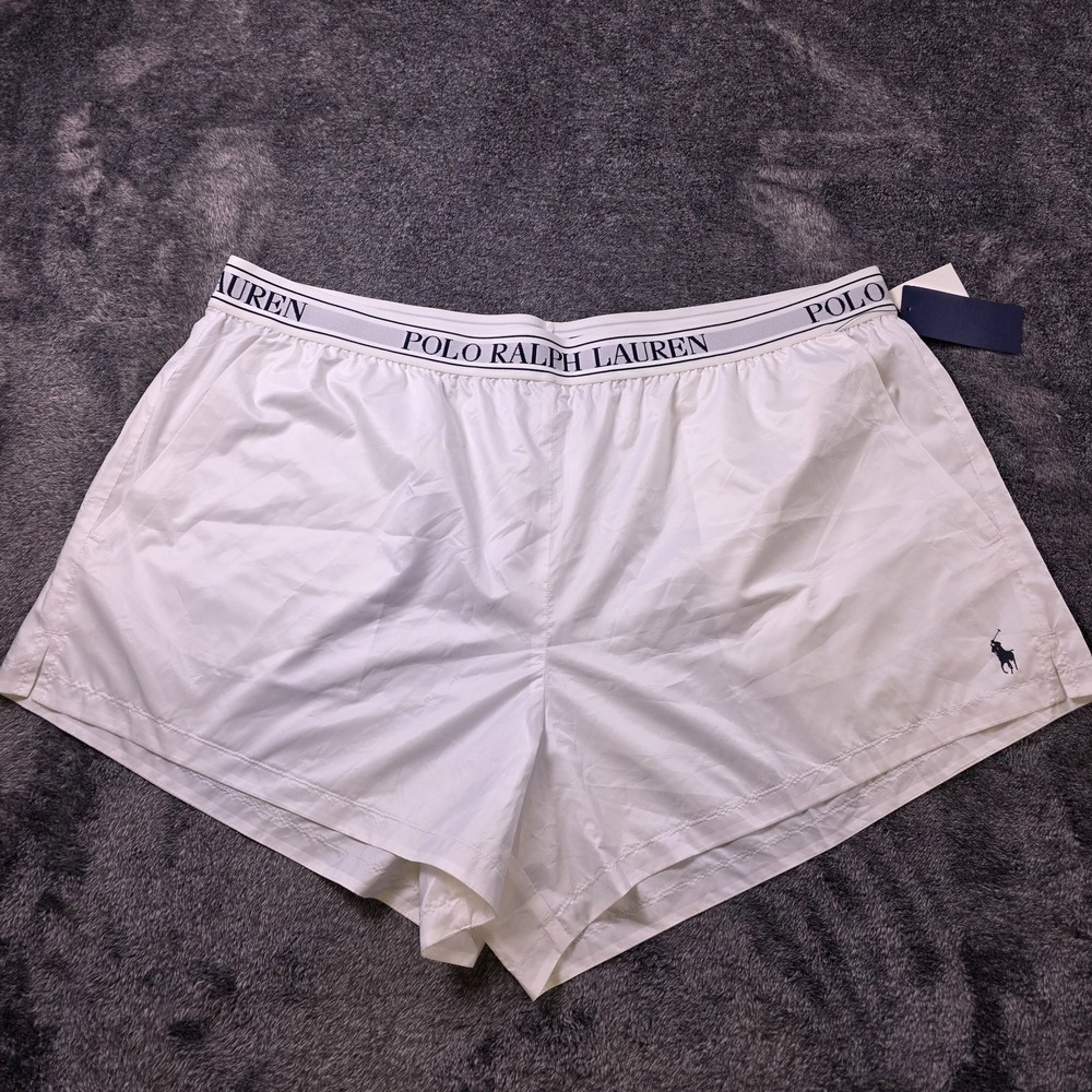 Polo‎ Ralph Lauren Logo Waistband Ripstop Shorts Womens XXL Comfy Sporty Active